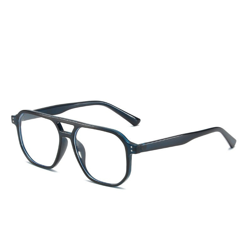 Fashion Double Beam Anti Blue Light Glasses