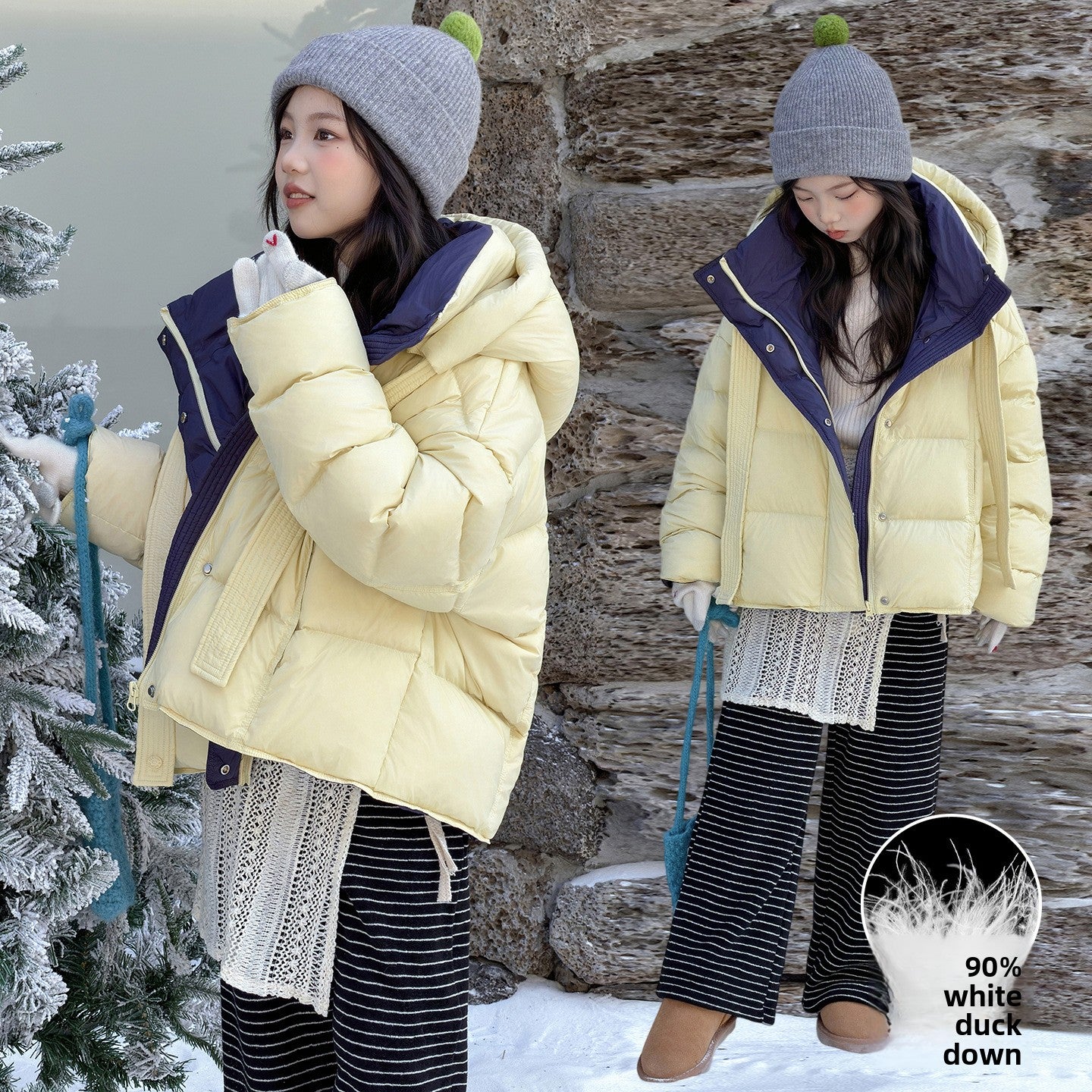 Fashion down jacket