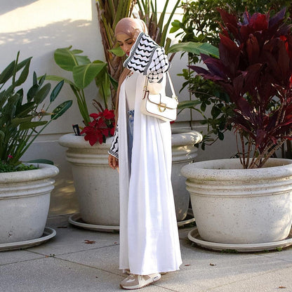 Fashion Embroidered Cardigan Robe