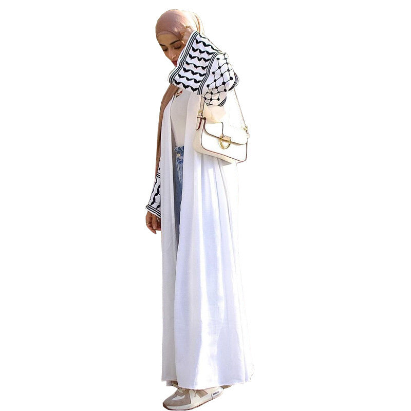 Fashion Embroidered Cardigan Robe