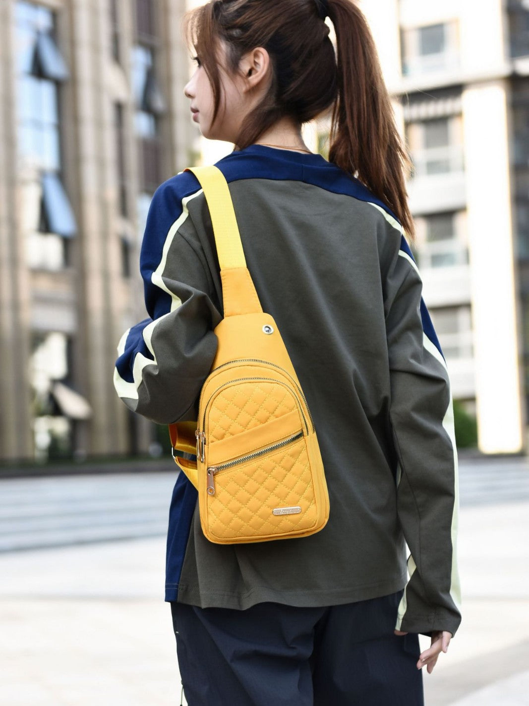 Fashion Embroidery Crossbody Bag