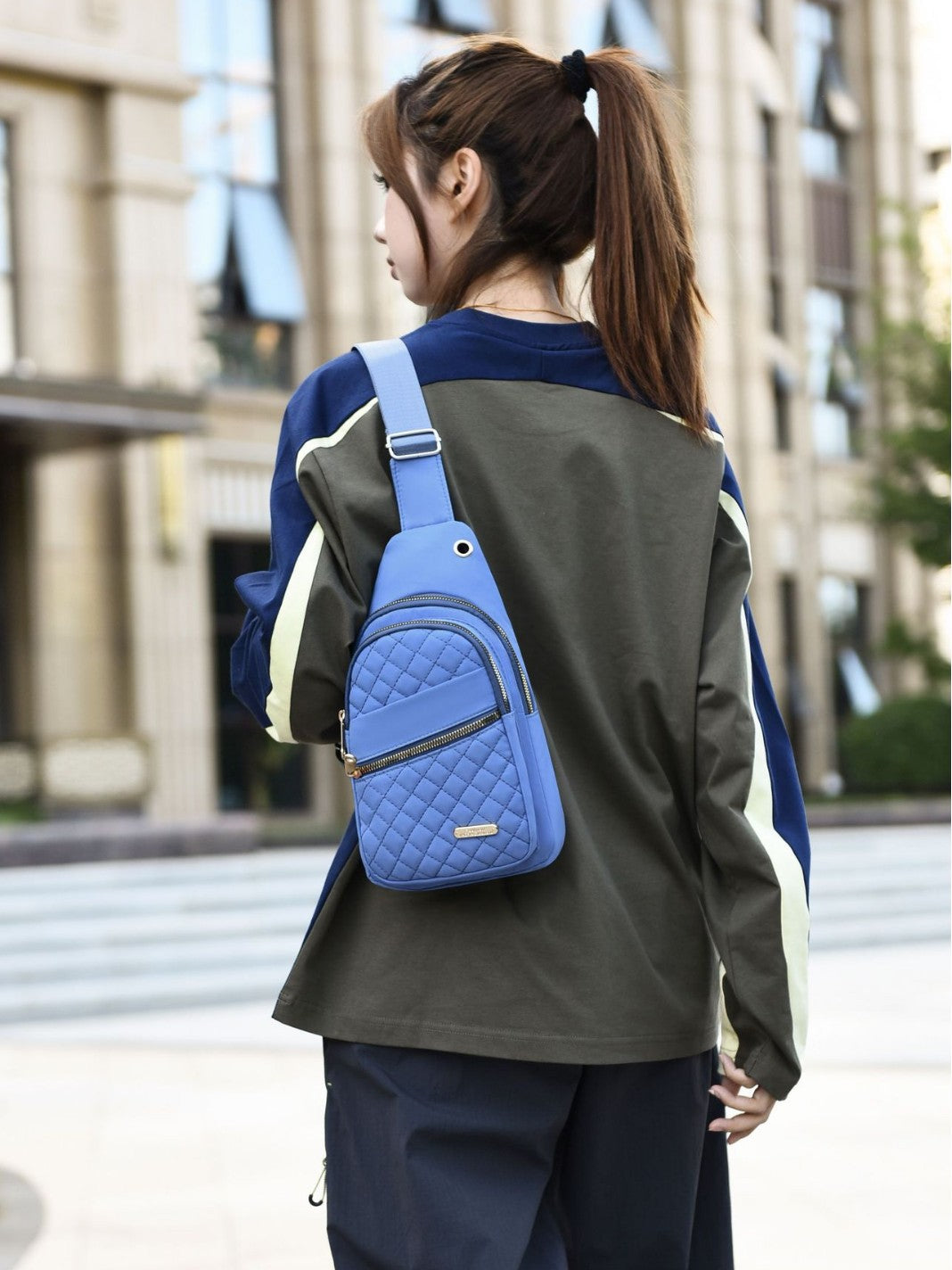Fashion Embroidery Crossbody Bag