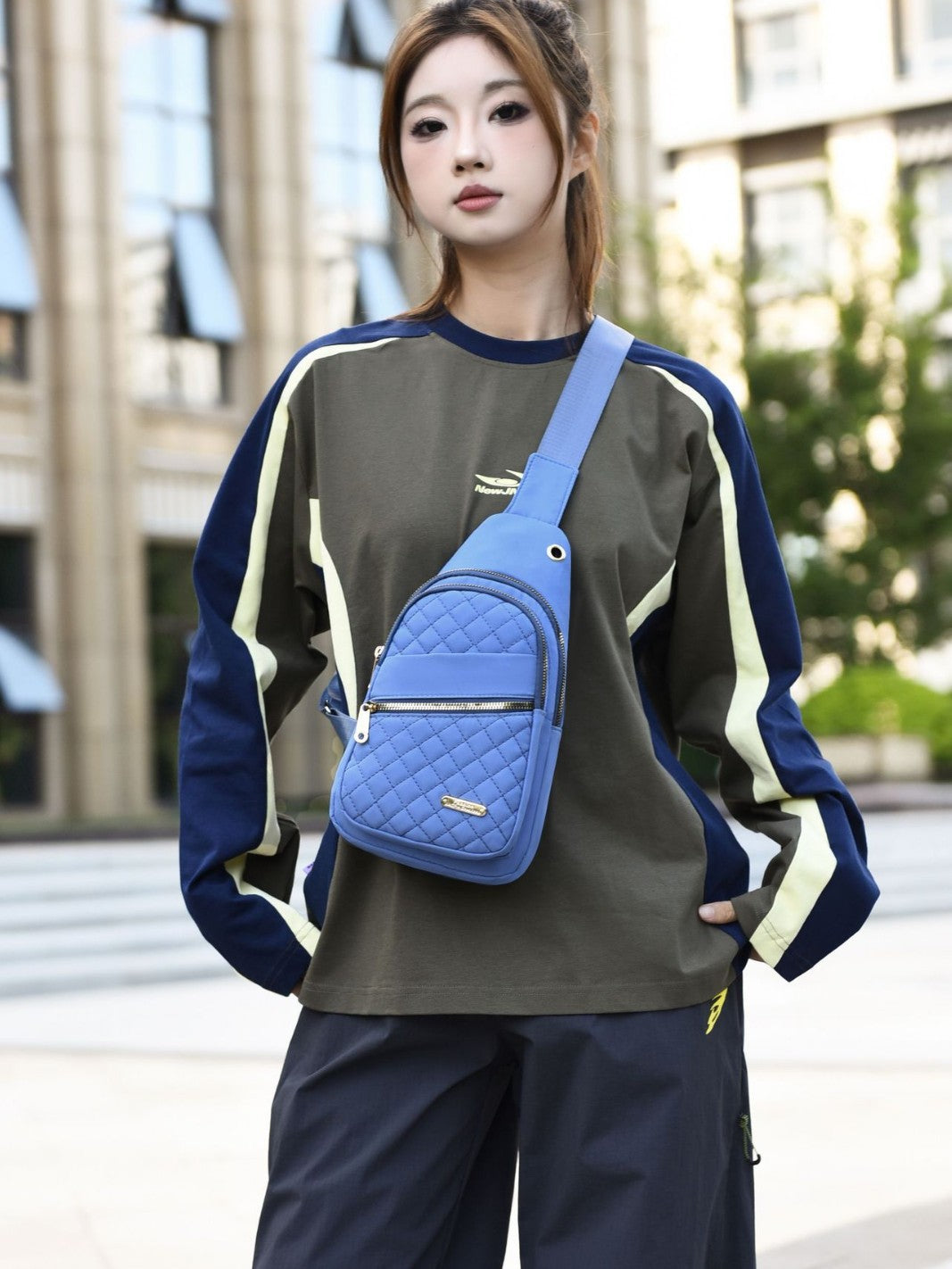 Fashion Embroidery Crossbody Bag