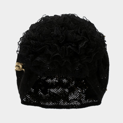 Fashion Floral Muslim Headscarf Breathable Turban for Women