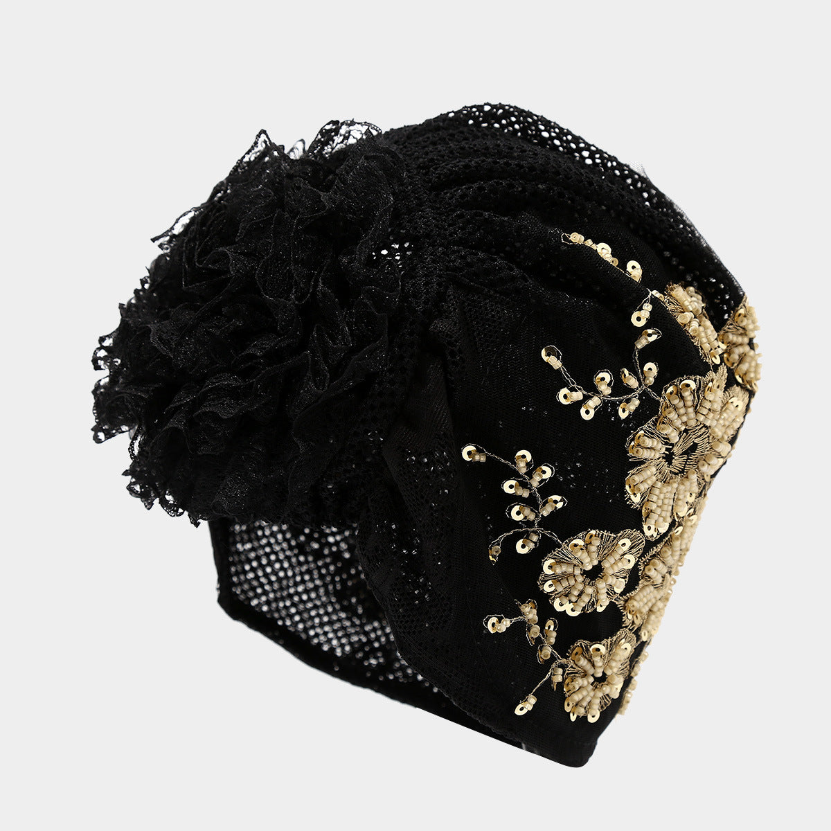 Fashion Floral Muslim Headscarf Breathable Turban for Women