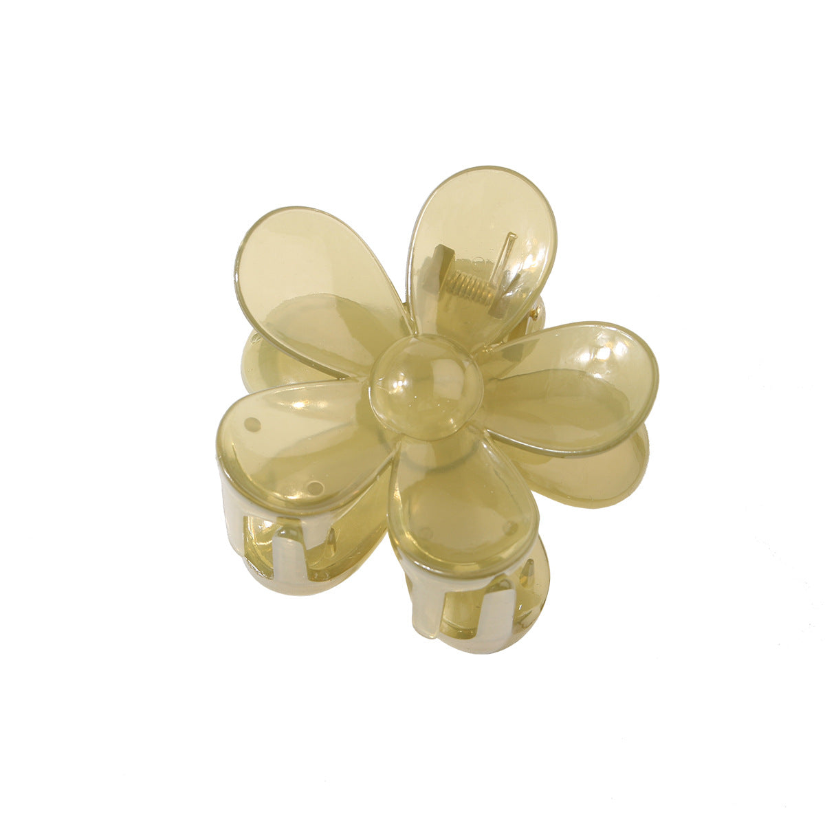 Fashion Flower Hair Clip ABS Grip Claw Clip for Women