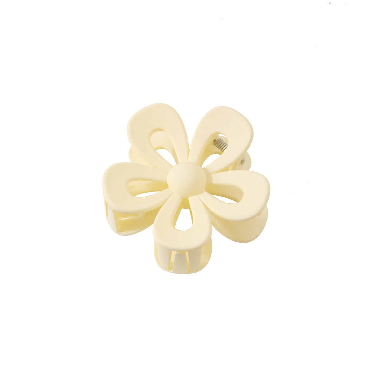 Fashion Flower Hair Clip ABS Grip Claw Clip for Women