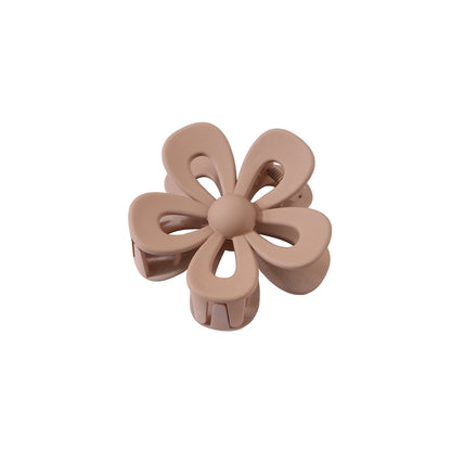 Fashion Flower Hair Clip ABS Grip Claw Clip for Women