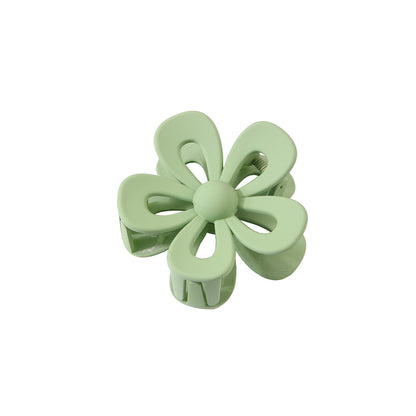 Fashion Flower Hair Clip ABS Grip Claw Clip for Women