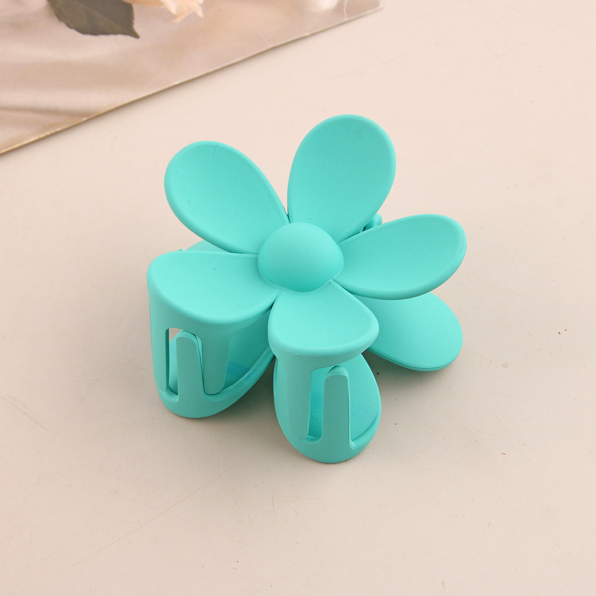 Fashion Flower Hair Clip ABS Grip Claw Clip for Women