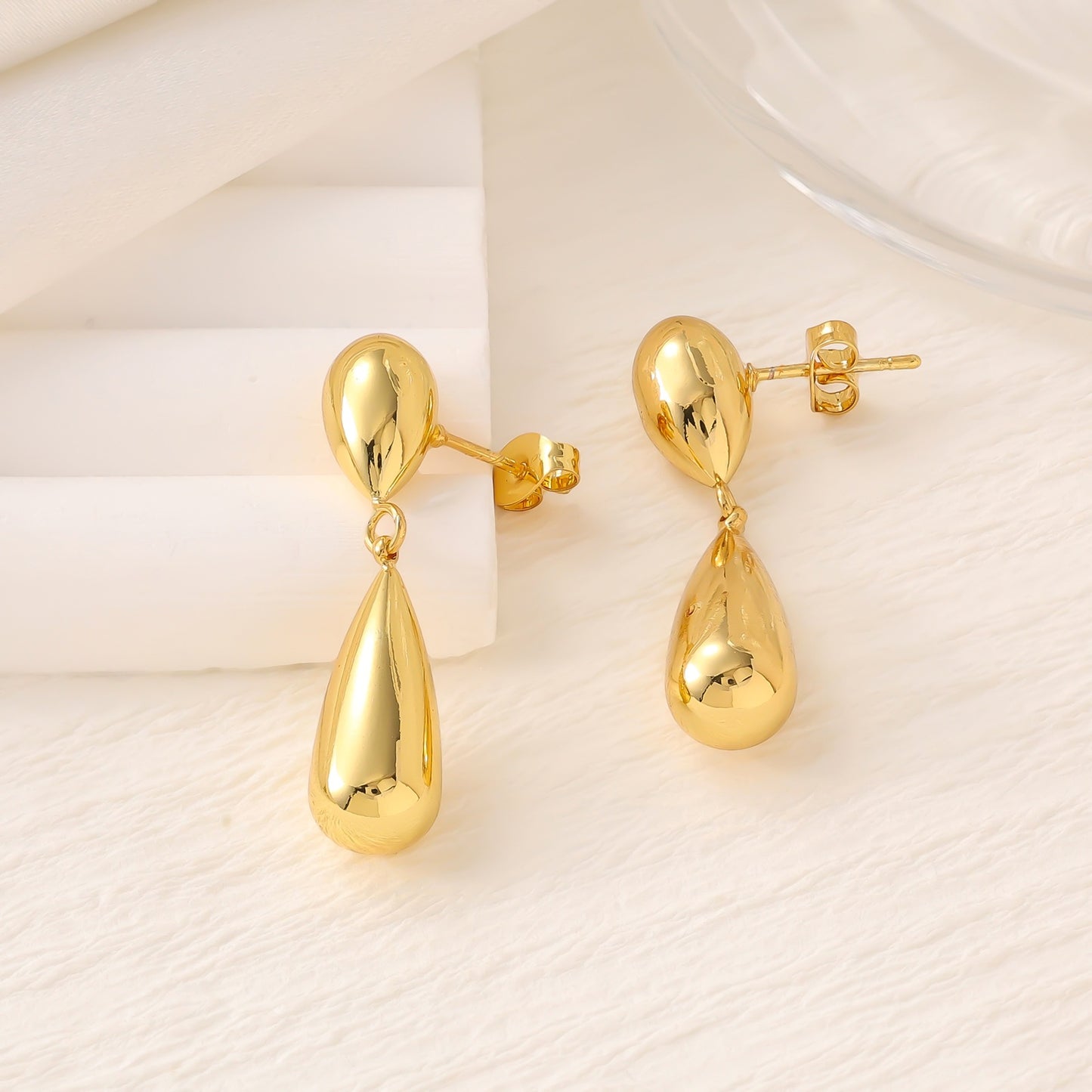 Fashion Geometric Stud Earrings