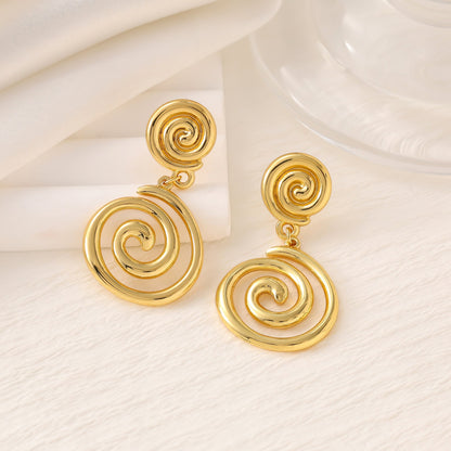 Fashion Geometric Stud Earrings