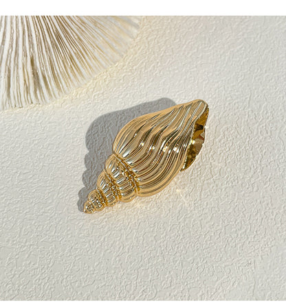Fashion Hair Clips with Starfish Shell Design