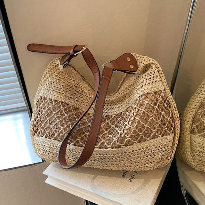 Fashion Hollow Woven Crossbody Bag