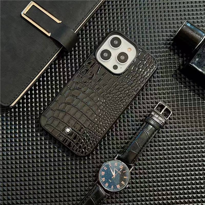 Fashion Imitation Leather Phone Case for Apple iPhone