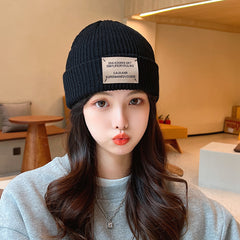 A- 173CHT black patch cap