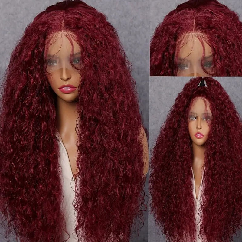 Fashion Lace Front Wig Long Curly Hair
