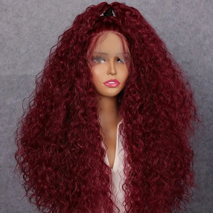 Fashion Lace Front Wig Long Curly Hair