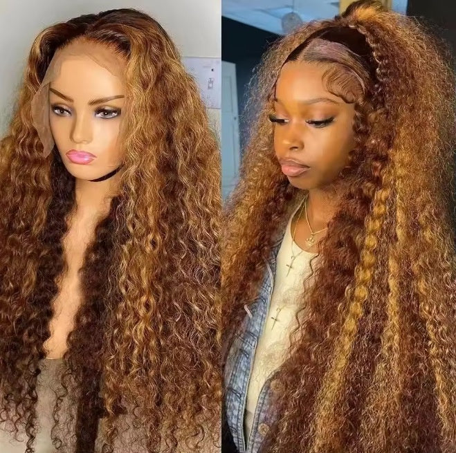 Fashion Lace Front Wig Long Curly Hair