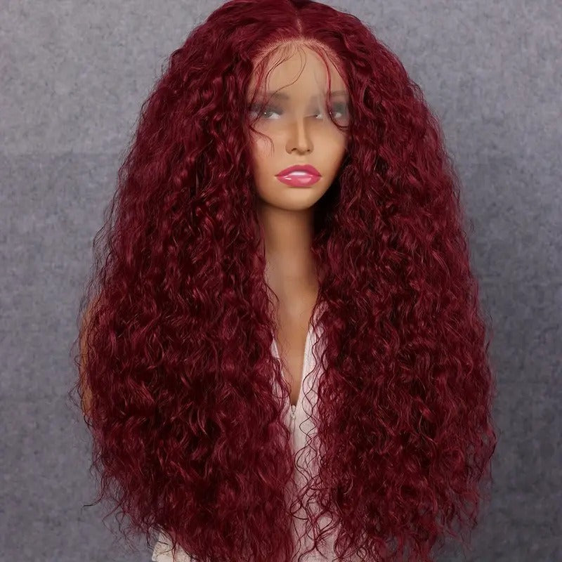 Fashion Lace Front Wig Long Curly Hair
