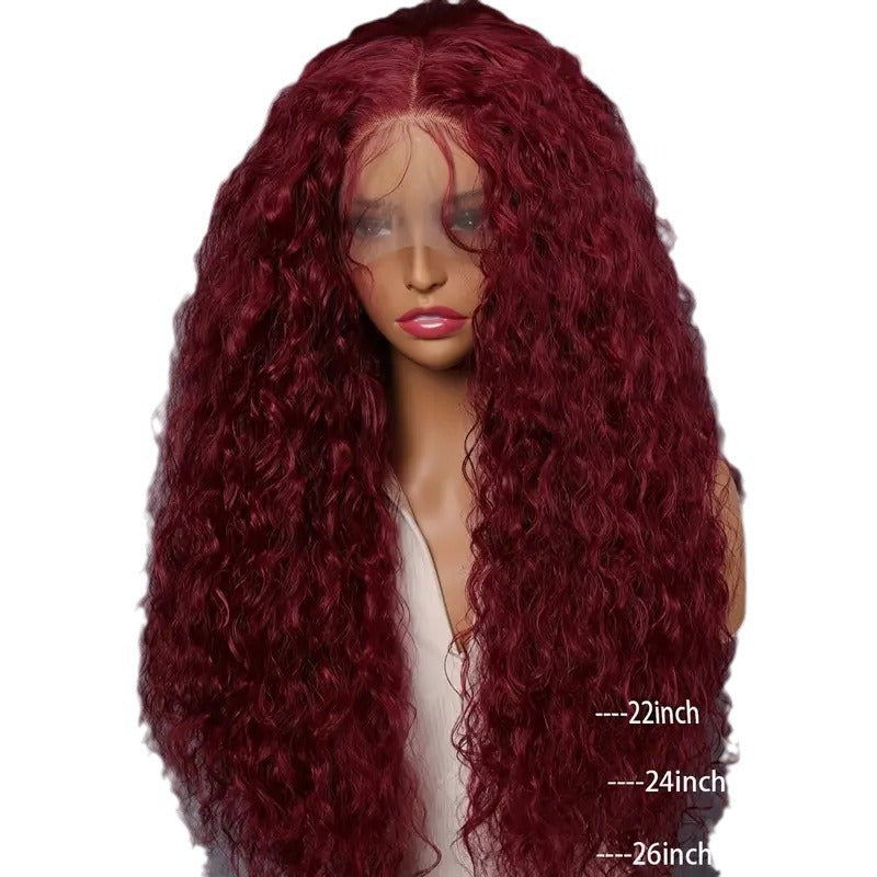 Fashion Lace Front Wig Long Curly Hair