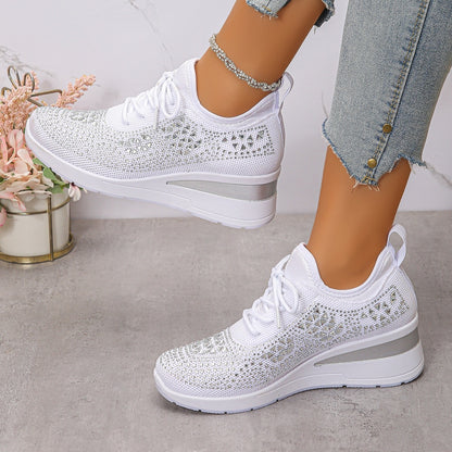 Fashion Lace-Up Casual Shoes for Women – Wholesale for Commuting and Sports