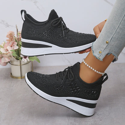 Fashion Lace-Up Casual Shoes for Women – Wholesale for Commuting and Sports