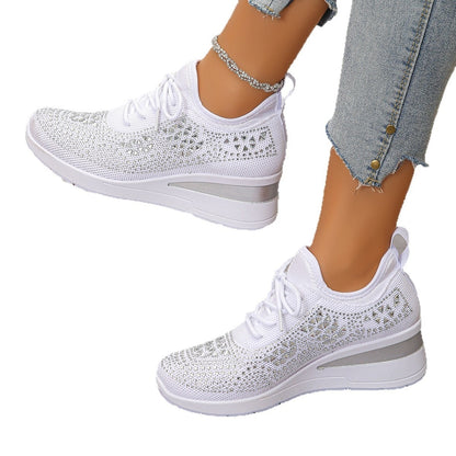 Fashion Lace-Up Casual Shoes for Women – Wholesale for Commuting and Sports