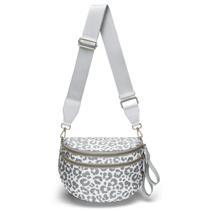 Fashion Leopard Print Crossbody Shoulder Bag