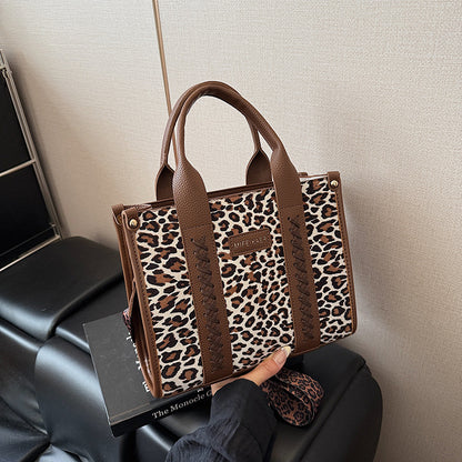 Fashion Leopard Print Tote Bag