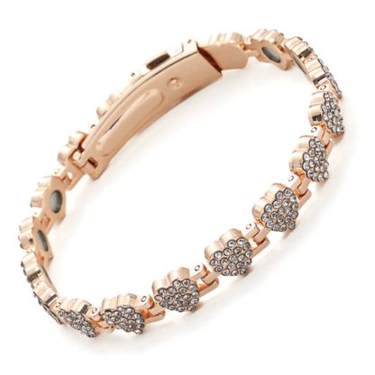 Fashion Magnetic Clover Bracelet