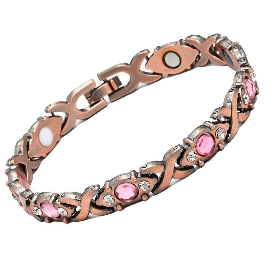 Fashion Magnetic Clover Bracelet