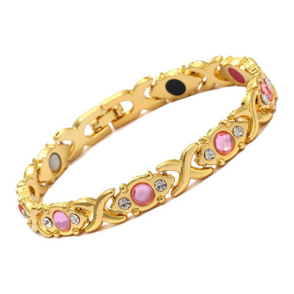 Fashion Magnetic Clover Bracelet
