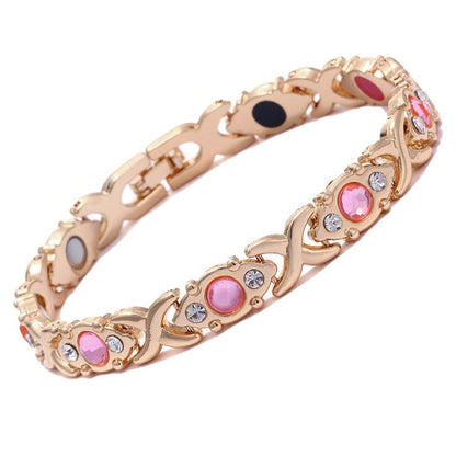 Fashion Magnetic Clover Bracelet
