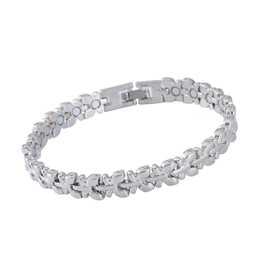 Fashion Magnetic Clover Bracelet