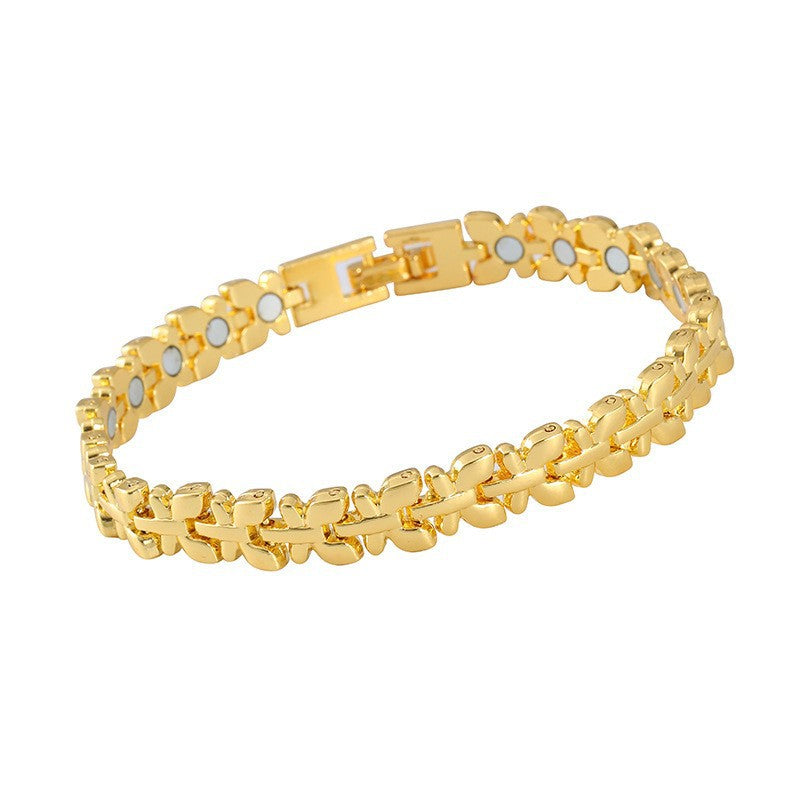 Fashion Magnetic Clover Bracelet
