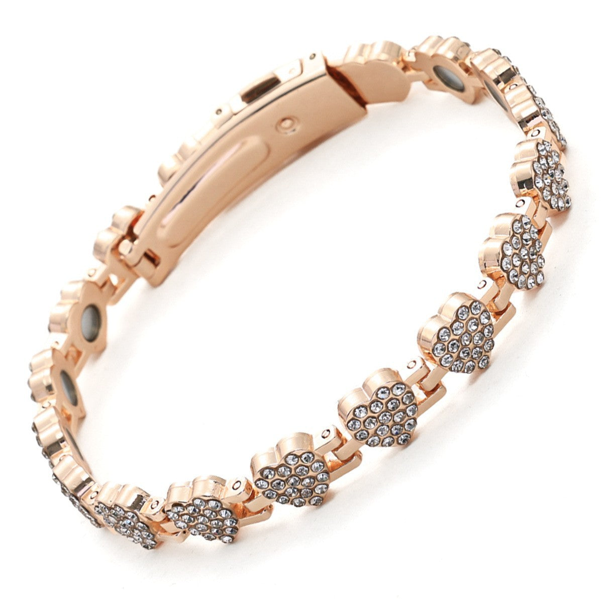 Fashion Magnetic Clover Bracelet