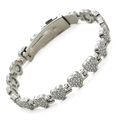 Fashion Magnetic Clover Bracelet