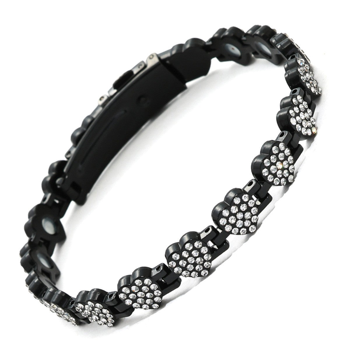 Fashion Magnetic Clover Bracelet