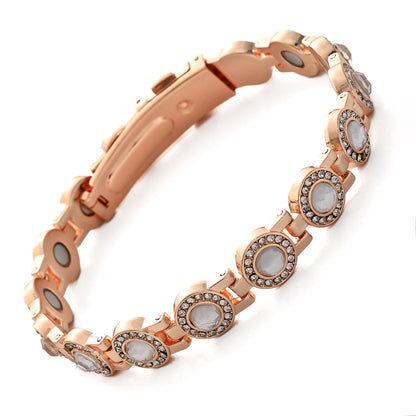 Fashion Magnetic Clover Bracelet
