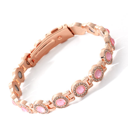Fashion Magnetic Clover Bracelet