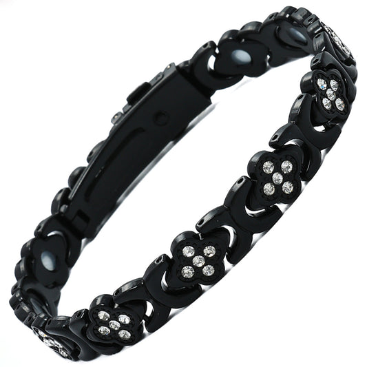Fashion Magnetic Clover Bracelet