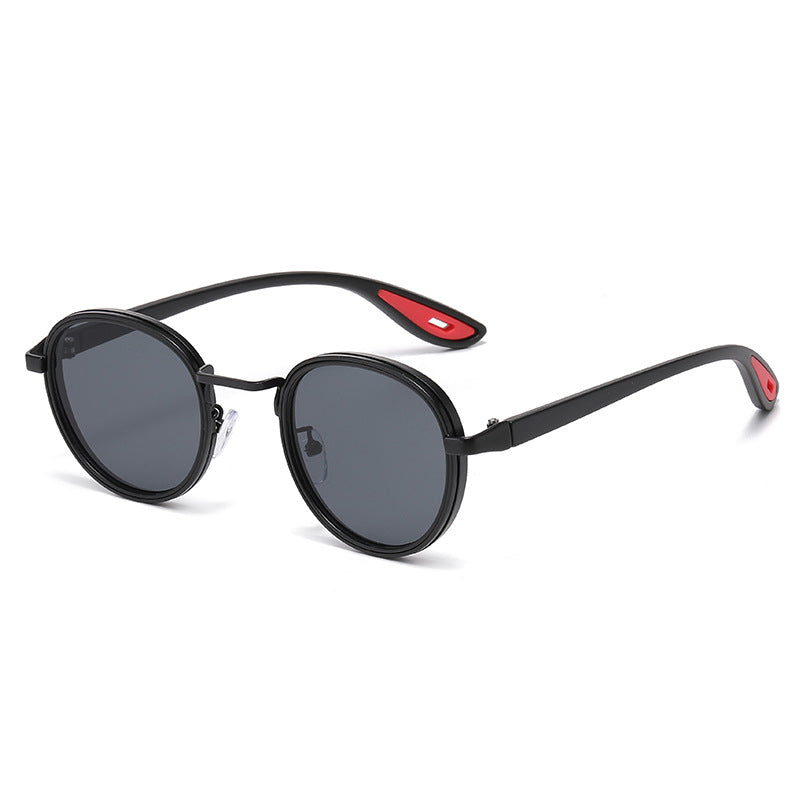 Fashion Metal Round Frame Sunglasses