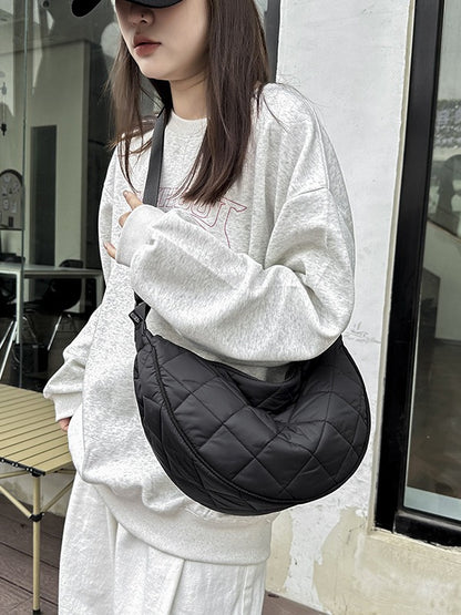 Fashion Nylon Dumpling Crossbody Bag