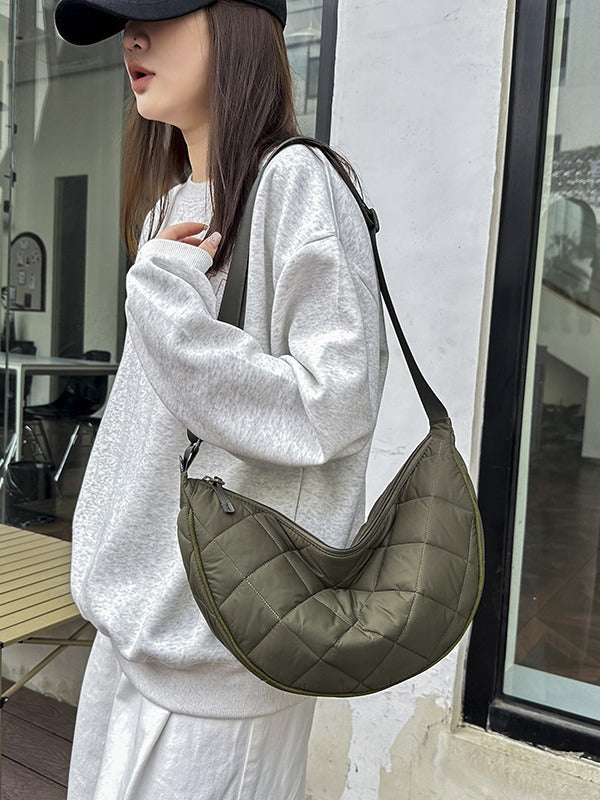 Fashion Nylon Dumpling Crossbody Bag