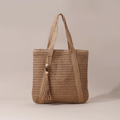 Fashion One-Shoulder Woven Straw Bag