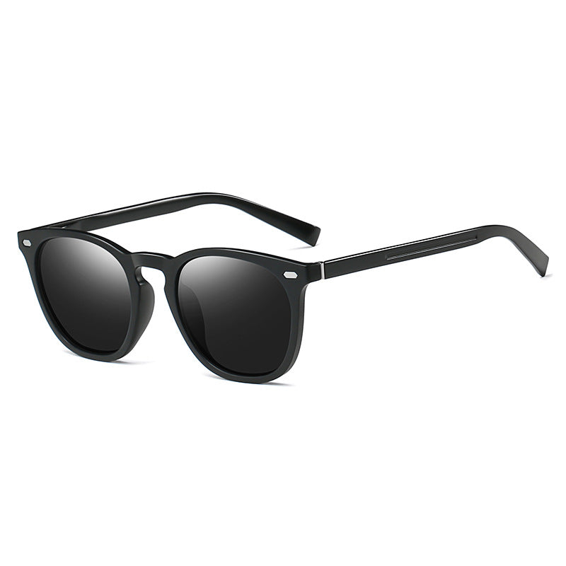 Fashion Oval Frame Polarized Sunglasses