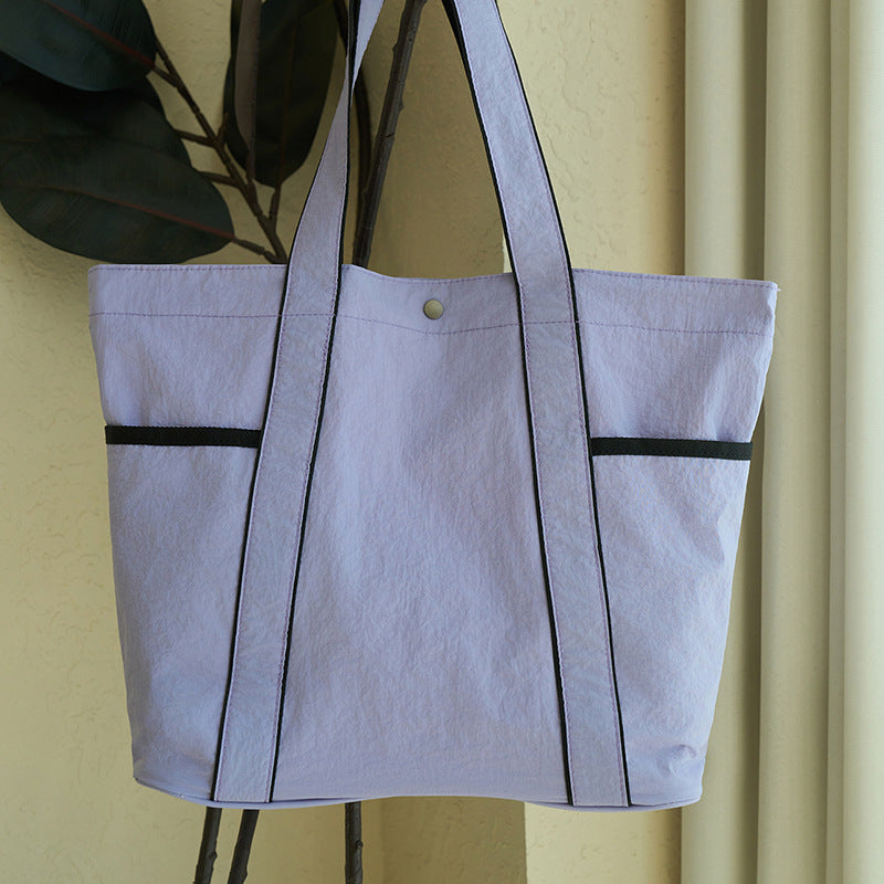 Fashion Patchwork Fabric Tote Bag