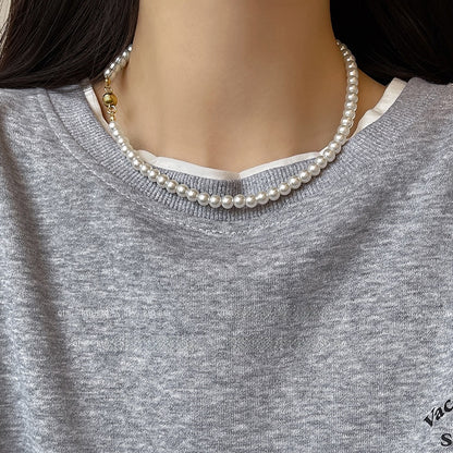 Fashion Pearl Necklace with Various Pendants