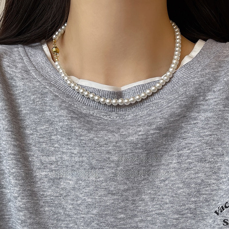 Fashion Pearl Necklace with Various Pendants